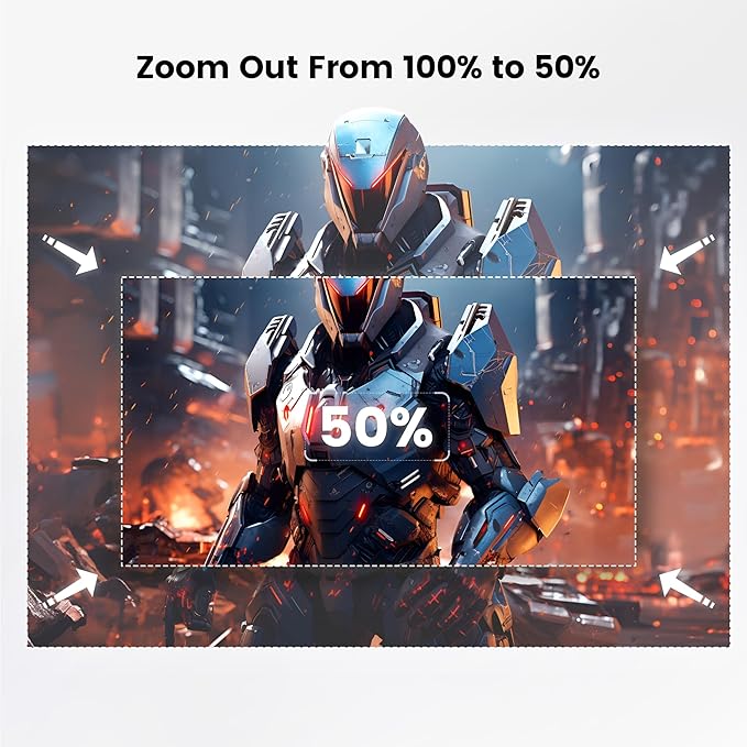 Projector with WiFi and Bluetooth - Mini Projector Short Throw[145°Adjustable-Stand & Electric Focus & Auto Keystone 50% Zoom] PUTRIMS Portable 1080P Home Outdoor Movie Proyector for TV Stick/Phone