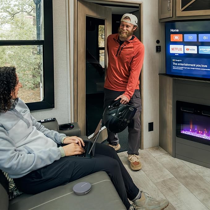 New TravlFi JourneyGo LTE RV WiFi Hotspot | RV Internet with Multiple Networks, Pay As You Go and No Contracts | Portable Internet for Travel, Motorhomes and Campers