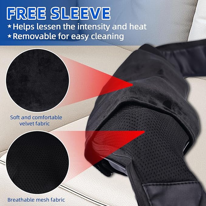 Joyset Shiatsu Neck and Back Massager with Heat,Electric Shoulder Massager for Pain Relief Deep Tissue,3D Kneading Massage with Cloth Cover Easy to Clean Best Gift for Men Women Parents