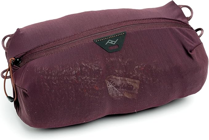 Peak Design Ultralight Mesh Packing Cube, Eclipse, Stretchy Mesh Luggage Cube with Strap Attachment Points and Luggage Pass Throughs, Zipper Opening, Travel Organizer for Men and Women, Size XS