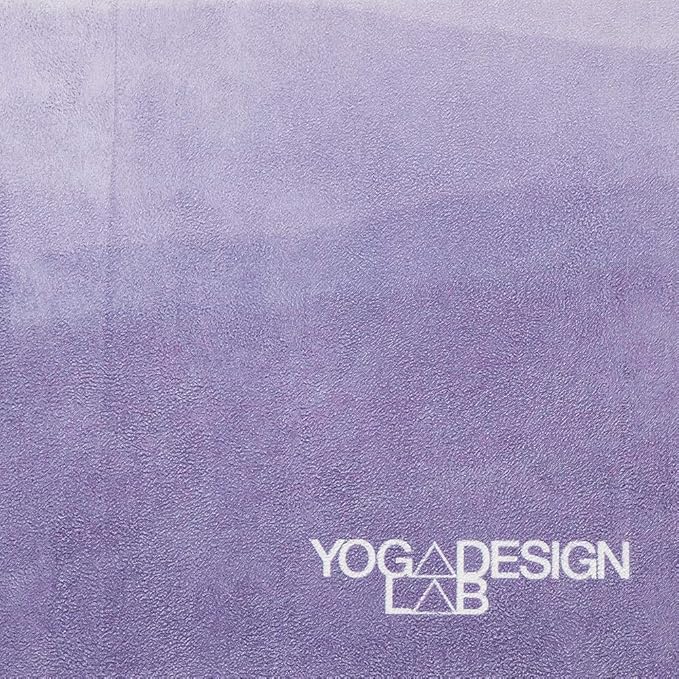 YOGA DESIGN LAB | The Combo Yoga Mat | Eco Luxury | Ideal for Hot Yoga, Power, Bikram, Ashtanga, Sweat | Studio Quality | Includes Carrying Strap!