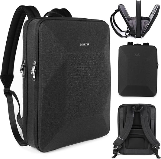 Smatree 17-18inch Hard Travel Men Tech Backpack for Alienware 18 Area-51/x17 R2, ASUS Vivobook 17/TUF Gaming A17/F17, MSI Stealth 18 AI/Titan 18/CreatorPro X18, Lenovo V17 Gen 2/HP Laptop 17 Backpack