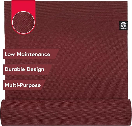 Manduka X Yoga Mat 71" - 5mm | High Performance Fitness Mat | Durable Design | Yoga, Outdoors, Stretching | 71 x 24 inches