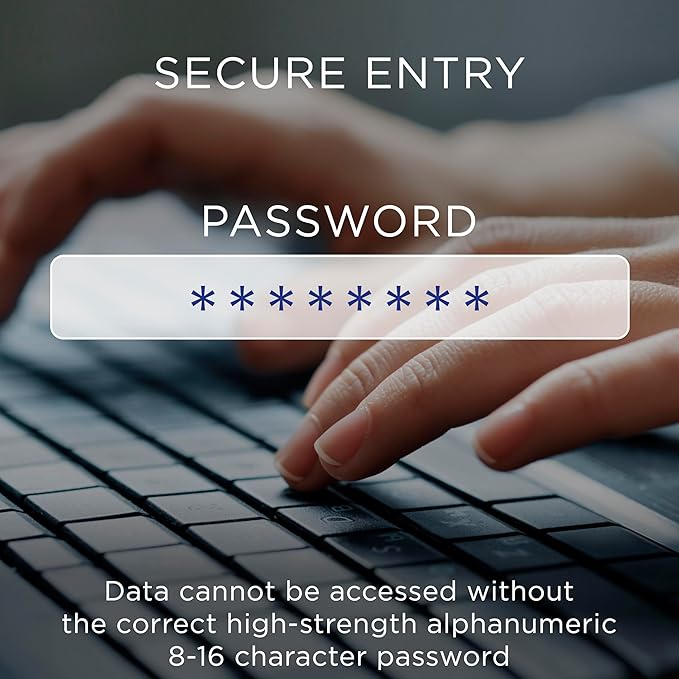 Integral 32GB Crypto-197 256-Bit Hardware Encrypted 3.0 USB Secure Flash Memory Drive - Certified to FIPS 197, Brute-Force Password Attack Protection & Rugged Double-Layer Waterproof Design