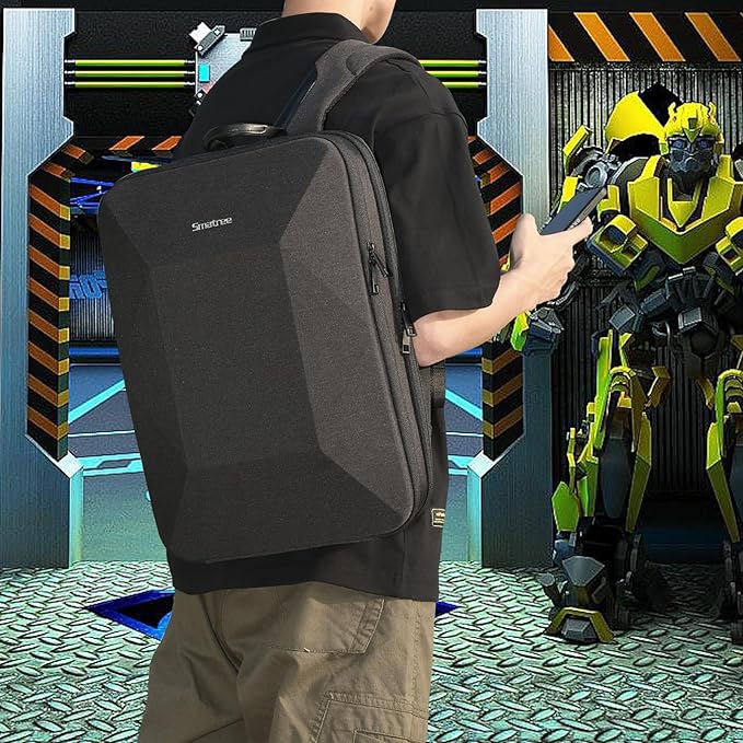 Smatree Hard Double Laptop Backpack for 16 inch ASUS ROG Strix SCAR 16 2025/2024/2023, ROG Strix G16 2025/2024/2023, ROG Zephyrus G16 2025/2024, Razer Blade 16, Alienware M16, DELL G16,HP Victus/OMEN