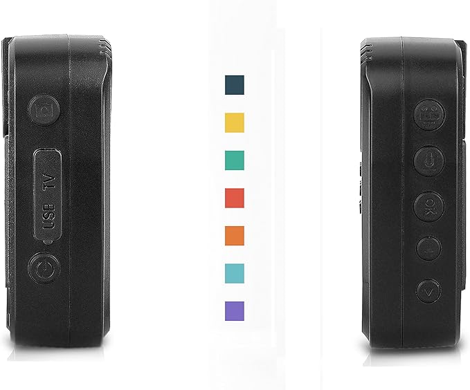 Pyle Updated Wireless Camera, Compact Security Wireless Cams, Audio Video Recording, Night Vision, Rechargeable Batteries, Memory 16GB LCD Display, Splash Proof Water Resistant, Police Camera