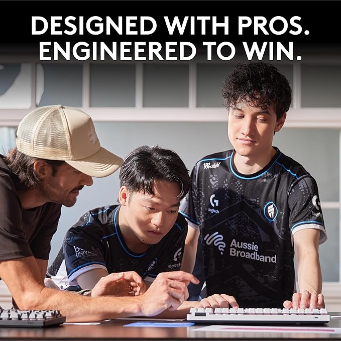 Logitech G PRO X TKL Rapid Tenkeyless Wired Gaming Keyboard with Magnetic Analog Switches, RGB - White, PC Gaming Keyboards, Pro