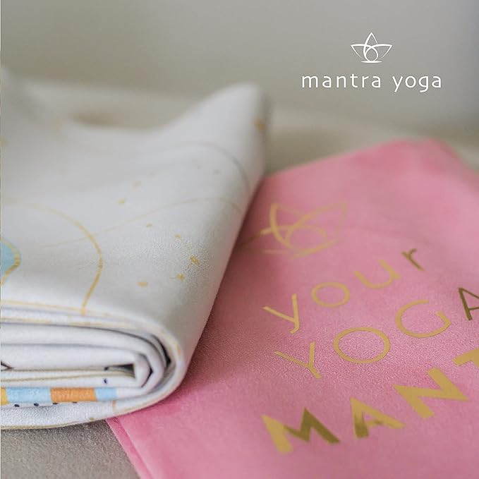 Mantra Yoga Travel PRO 1.5mm - Foldable Fitness & Exercise Mat with Bag | Lightweight, Compact & Eco-Friendly | Non-Slip & Washable | For All Types of Yoga | 72" L x 24" W | 2.6 lbs