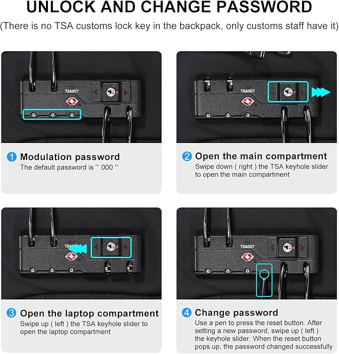 FENRUIEN Hardshell Backpack Expandable,Anti Theft Laptop Backpack for Men with USB Port,Water Resistant Computer Bag 17.3 Inch for Travel/Business