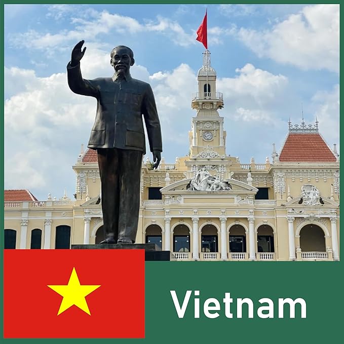 Vietnam Data SIM Card,1GB High-Speed 5G/4G LTE,for 5 Days - Prepaid, No Hidden Fees - Ideal for Tourists, Digital Nomads & Business Trips