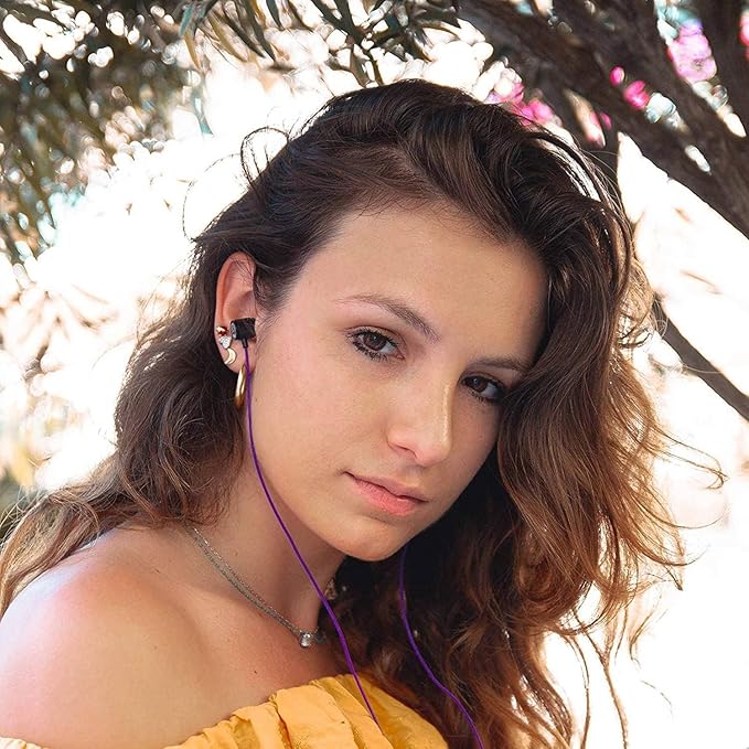 LUDOS Ultra USB C Headphones for iPhone 16 15 Pro Max Plus iPad Pro, 5 Years Warranty, Magnetic USB-C Earbuds for Samsung Galaxy S24 S23 Ultra S22 S21 FE S20 A55 A54 A53, USB Type C Earphone - Purple