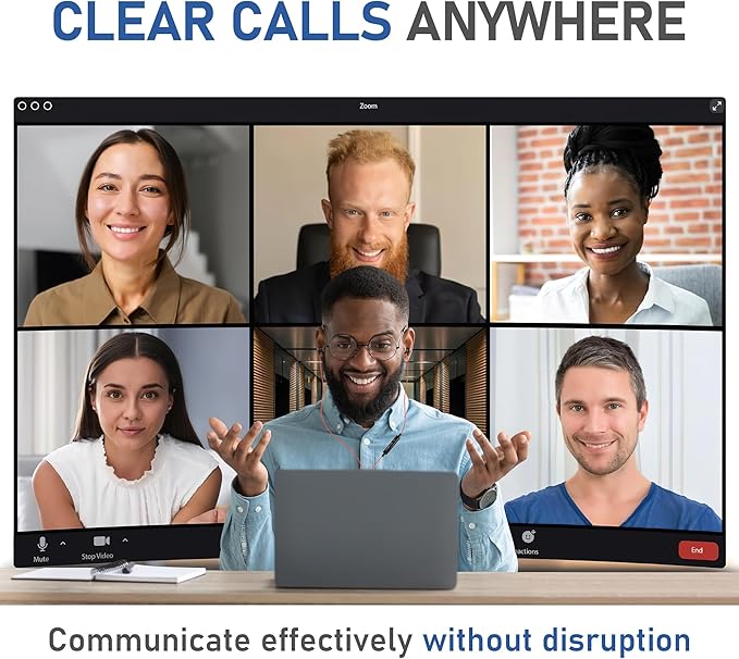 LUDOS Clamor Wired Earbuds in-Ear Headphones, 5 Years Warranty, Earphones with Microphone, Noise Isolating Ear Buds, Memory Foam for iPhone, Samsung, School Students, Kids, Women, Small Ears - Coral