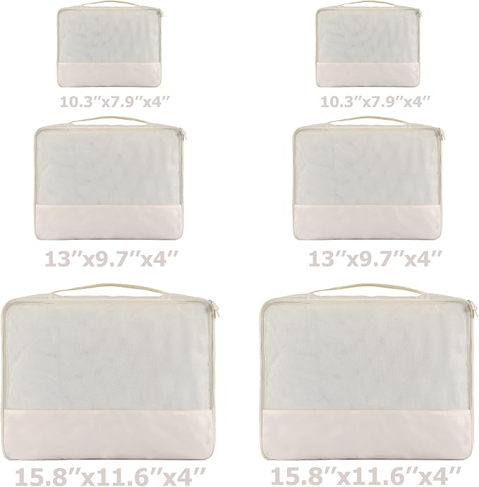 DoubleTrip Packing Cubes for Travel Accessories Luggage Organizer Bag Set Clothes Carry on Suitcase Bags