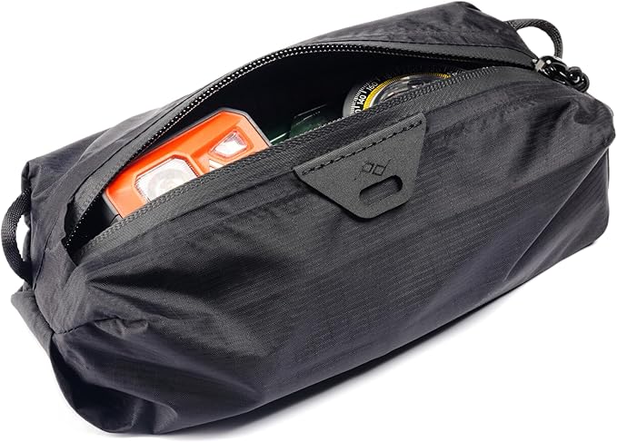 Peak Design Ultralight Terra Shell Packing Cube Bundle, Black, Travel Cubes with Strap Attachment Points and Luggage Pass Through, Zipper Opening, Travel Organizer for Men and Women, Sizes XXS, XS, S