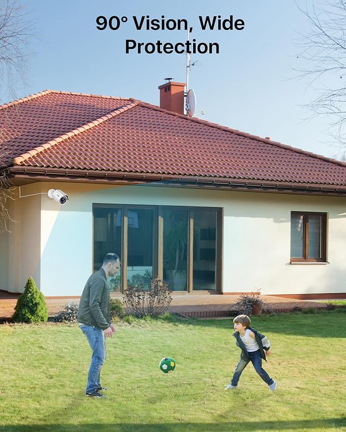 ZOSI 2MP 1080p HD 1920TVL Outdoor Indoor Home Security Camera (Hybrid 4-in-1 HD-CVI/TVI/AHD/960H Analog CVBS), 24PCS LEDs, 80ft IR Night Vision, Weatherproof Surveillance CCTV Bullet Camera