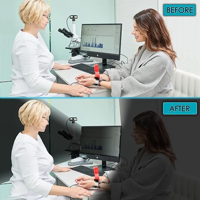 Privacy Screen Filter for 28 Inches Desktop Computer Monitor, Screen Protector Size is 24.4 inch Width and 13.5 inch Height, Aspect Ratio 16:9