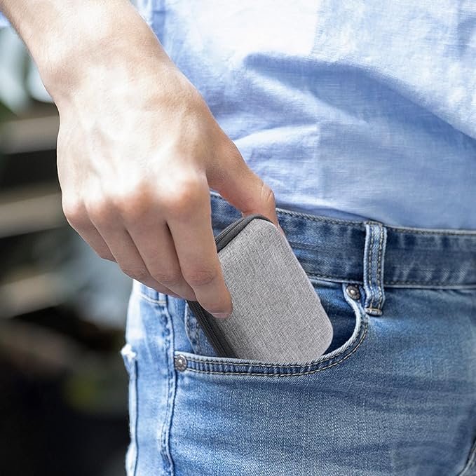 Electronic Storage Bag - Cable Organizer Pouch Electronic Accessories Carry Case - Waterproof Travel Packing Organizer Travel Digital Accessories Storage Bag for Cords