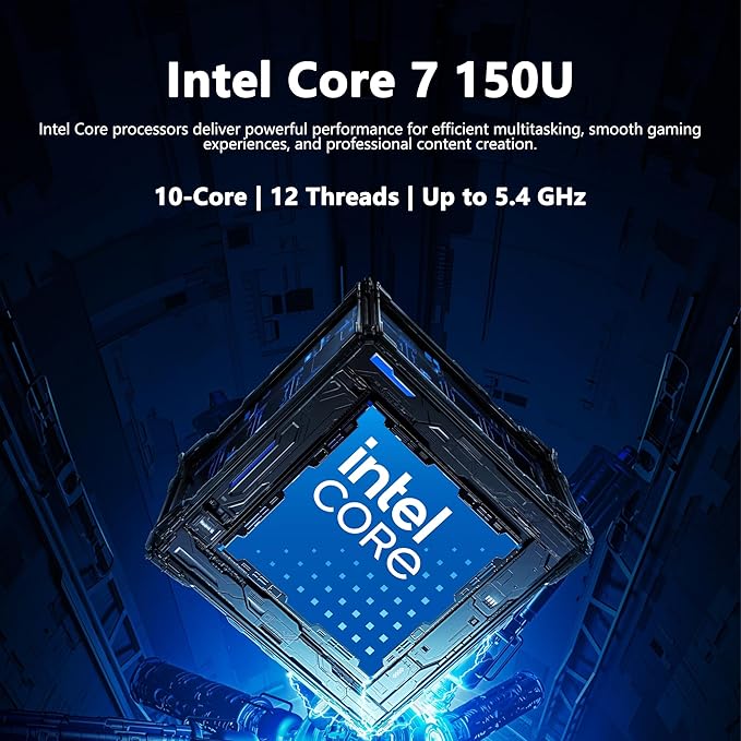 HP OmniBook 5 Flip 2-in-1 Laptop | 14" WUXGA IPS Touchscreen | 10-Core Intel Core 7 150U | 16GB DDR5 1TB SSD | Backlit Keyboard Wi-Fi6E 5MP IR Privacy Camera Win 11 Pro w/DLCA Accessory