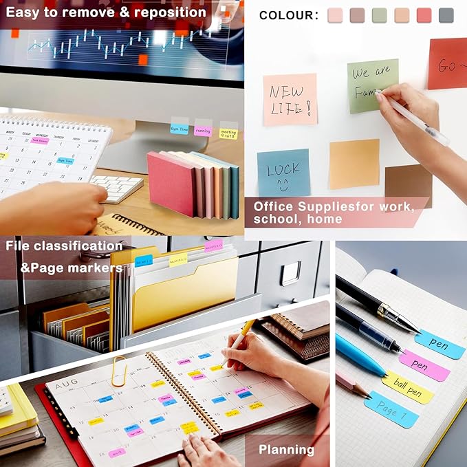 37PCS Stationery Set, Aesthetic Bible Journal Set, 3PCS A5 Spiral Notebooks, Gel Pens, Sticky Notes & Tabs, Gift Box for Students Back to School Supplies