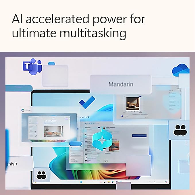 Microsoft Surface Pro 2-in-1 Laptop/Tablet (2024), Windows 11 Copilot+ PC, 13" Touchscreen OLED Display, Snapdragon X Elite (12 Core), 16GB RAM, 1TB Storage, Platinum