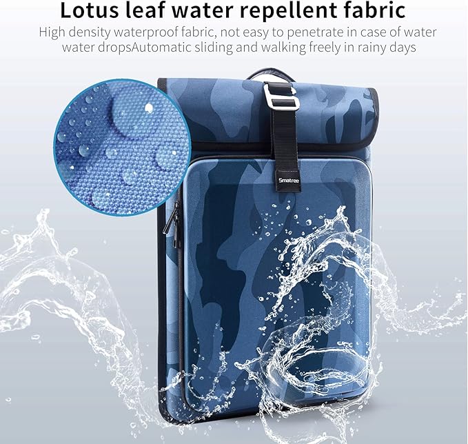 Smatree Business Laptop Backpack,Travel Laptop Bag for 14-16 inch MacBook Pro 2021/12.3-13inch Surface Pro X/7/6/ Acer Aspire 5/ Acer Nitro 5 Gaming Laptop 15.6 inch and Other 15.6inch Laptop,Blue