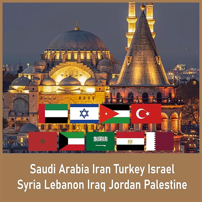 3-in-1 SIM Card for 9 Countries in The Middle East and Africa– Prepaid Data Plans | Daily 2GB,10 Days | Unlimited 4/5G Speed Internet