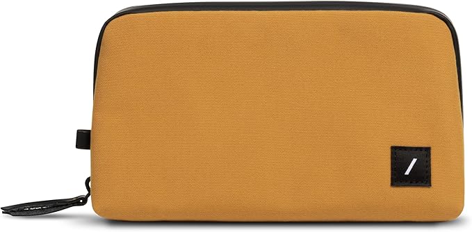 Native Union Stow Lite Organizer W.F.A Tech Organizer – Minimalist Travel Pouch Made of Recycled Materials for Everyday Accessory Storage & Protection – Stores Cables, Chargers & More (Kraft)