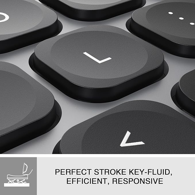 cimetech 2.4GHz Wireless Keyboard with Number Pad Full Size Design for Laptop Desktop PC Tablet, Windows iOS Android - Grey