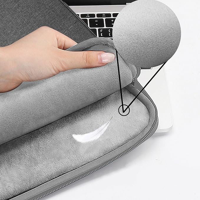 ZINZ Slim & Expandable Laptop Backpack 15 15.6 16 Inch Sleeve with USB Port, Spill-Resistant Notebooks Bag Case for Most 14-16 Inch MacBooks Surface-Books Dell HP Lenovo Asus Computers,D01G02