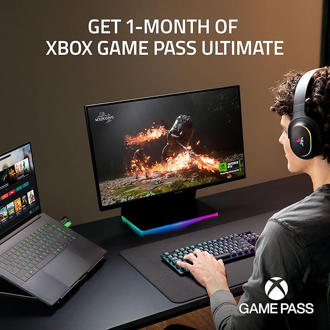 Razer Blade 14 (2025) Gaming Laptop: NVIDIA GeForce RTX 5070 - AMD Ryzen AI 9 365 CPU - 3K 120Hz OLED Display - 32GB LPDDR5X RAM - 1TB SSD - Thin & Lightweight - Chroma RGB - Windows - Mercury