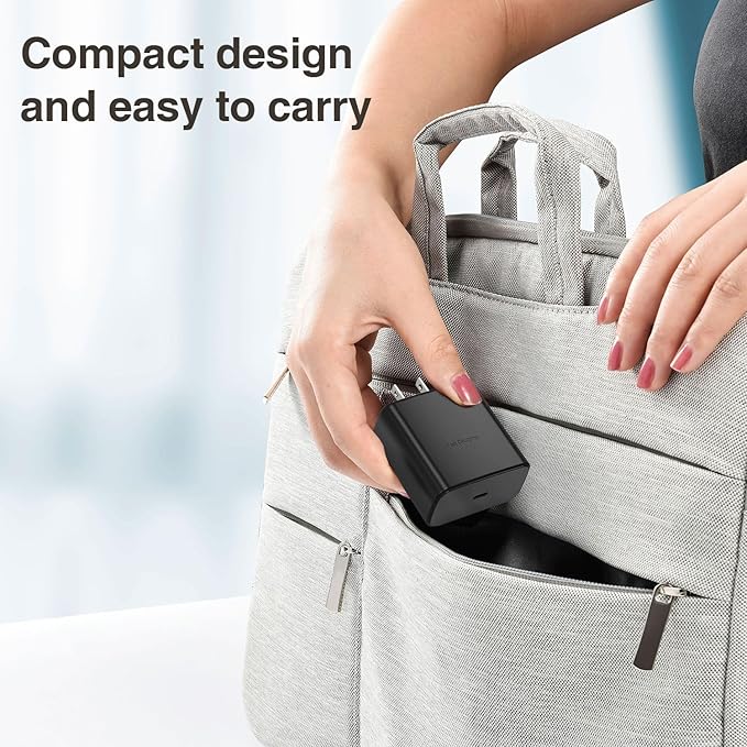 Type-C Fast Charging Block, 45W Super Fast Charger USB C Wall Charger Block for Sumsung S25 Ultra/S25/S24/S23/S22/S23Ultra/S23/S23+/S22Ultra/S21,and More【2-Pack】