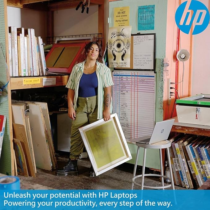 HP 15.6" Laptop | Back to School Limited Edition with Microsoft 365 | 16GB RAM | 768GB Storage (256GB SSD&512GB External Storage)| AMD Quad-Core Processor (Beat i5-11300H) | Win11 | WOWPC Bundle