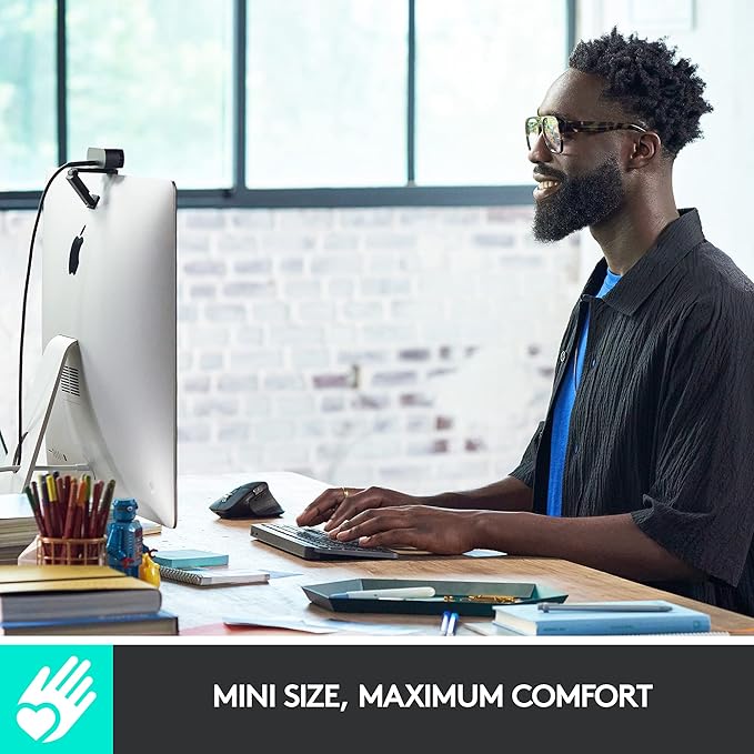 Logitech MX Keys Mini Minimalist Wireless Illuminated Keyboard, Compact, Bluetooth, Backlit, USB-C, Compatible with Apple macOS, iOS, Windows, Linux, Android, Metal Build - Pale Gray