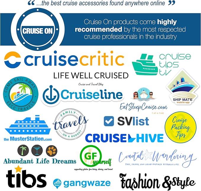 Cruise Approved Power Strip Foldable, Non Surge Protector Travel Power Strip, Multi Plug, 6 Outlets, 2 USB-A, 1 USB-C, & 3 AC Outlet for Carnival, Celebrity, Princess, & Major Lines in 2025 & 2026