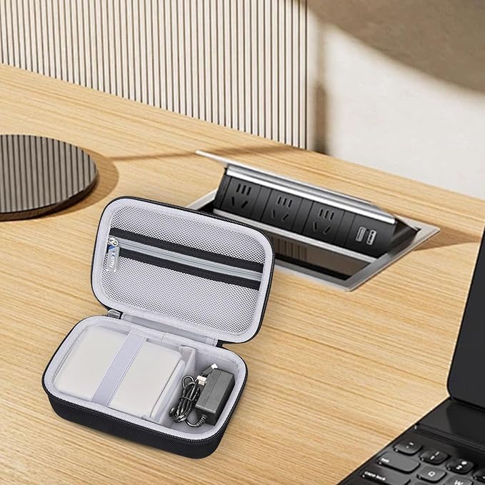 Travel Router Case for GL SFT1200(Opal)/ MT3000/ MT1300/ A1300 Secure Wireless Travel WiFi Router (Case Only) (Black)