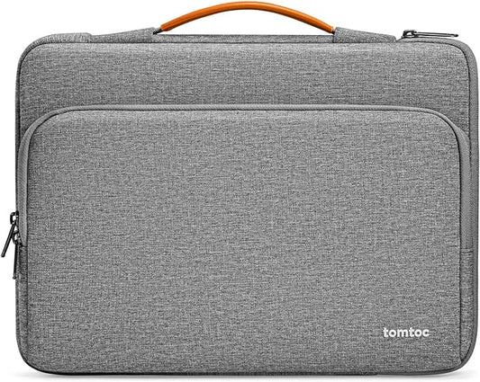 tomtoc 360 Protective Laptop Carrying Case Compatible with 14-inch MacBook Pro M5/M4/M3/M2/M1 Pro/Max 2025-2021, 12.9-13 Inch iPad Pro/Air, Water-Resistant MacBook Accessory Bag Sleeve