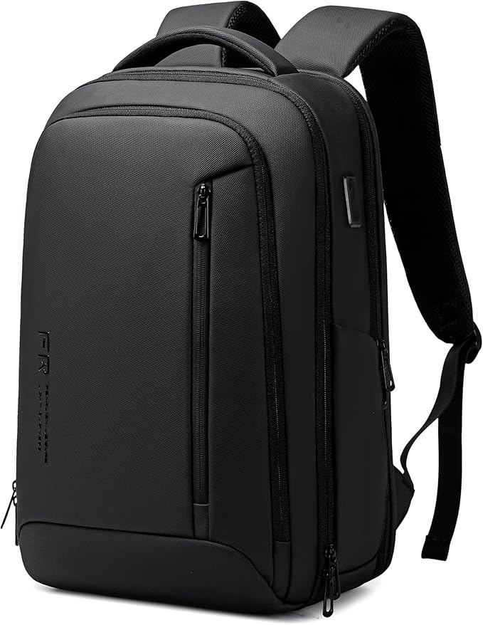 Laptop Backpack for Men, Business Backpack with USB Charging Port,Water Resistant Tech Backpack, Mens 17 Inch Laptop Bag for Work/Commuter/College