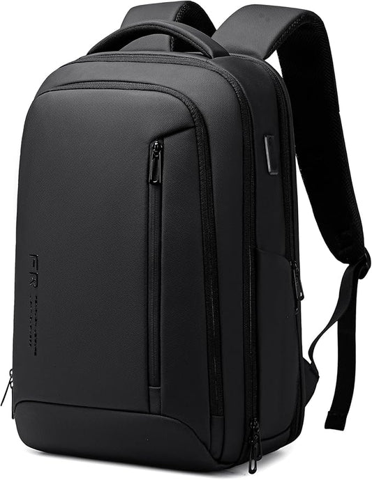 Laptop Backpack for Men, Business Backpack with USB Charging Port,Water Resistant Tech Backpack, Mens 17 Inch Laptop Bag for Work/Commuter/College