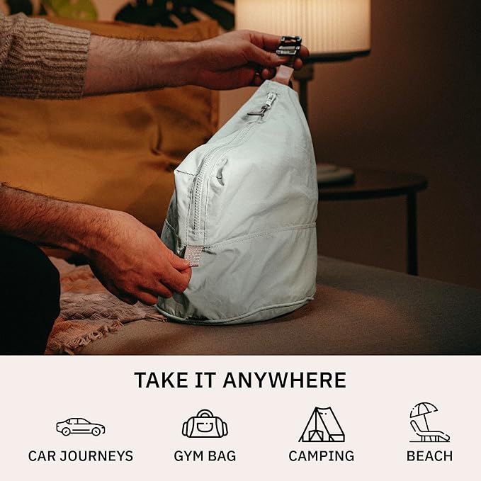 trtl Packing Pods, Sea Foam - Packing Cubes for Travel - Organizer Bags for Luggage to Maximize Space in Suitcase - Travel Packing Organizers - Includes Carry Strap - Comes with 3 Cube Sizes - 5 Pack