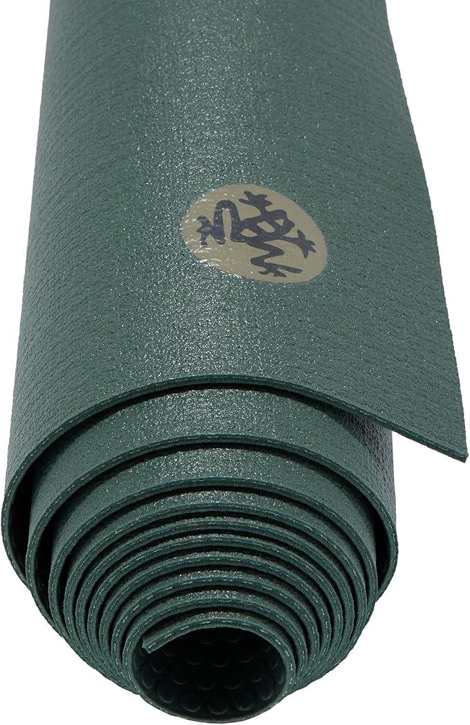 Manduka PRO Travel Yoga Mat 71" - 2mm | Foldable & Travel Friendly | Lifetime Durability | Teacher Approved | Hygienic Construction | 71 x 24 inches | Black Sage Mist