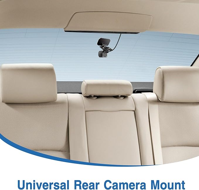 Carplay Mount(2Pack),Backup Camera Monitor Mount,Baby Car Camera Holder for Rohent,Car Play Screen Bracket for Carpuride,Rearview Back up Camera Monitor Windshield Suction Cup Stand,Car Stereo Holder