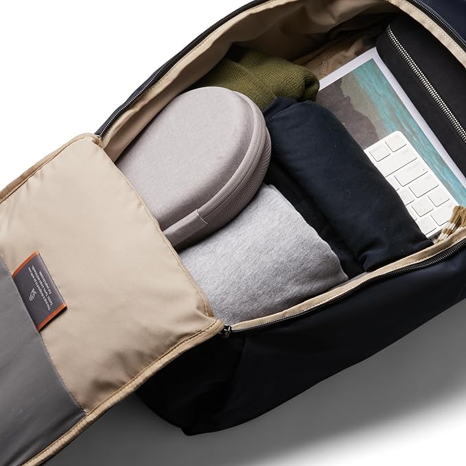 Bellroy Transit Workpack Second Edition (20L, fits 16” laptops, tech, gym gear, water bottle, daily essentials)- Nightsky