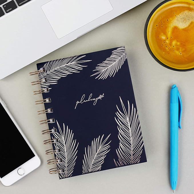 PLANBERRY Password Book Premium – Small Internet Address Organizer with A-Z Tabs – Pocket Website Password Keeper with Alphabetical Tabs – 4.7x5.7″, Hardcover (Royal Blue)