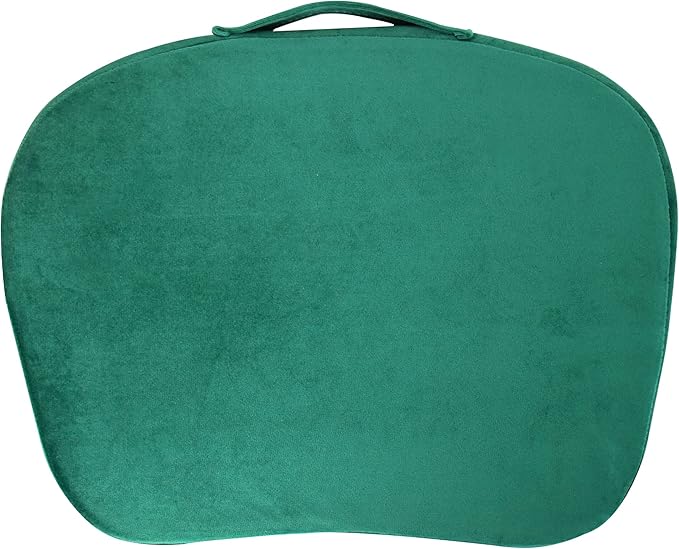 Lap Laptop Desk - Portable Laptop Accessory with Pillow Cushion, Fits up to 15.6 inch Laptop, Media Slot, Micro-bead Cushion