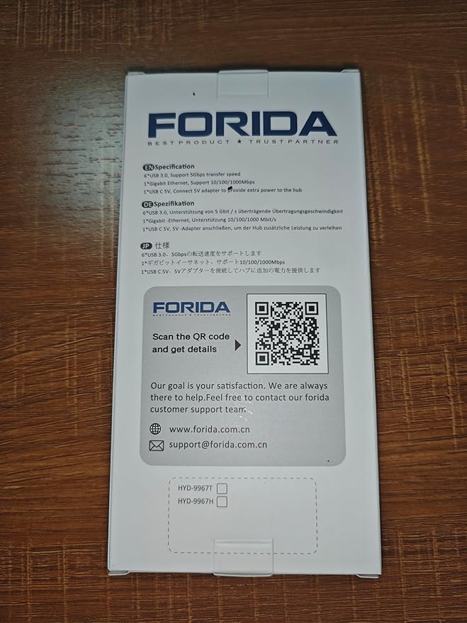 7 Port USB Hub USB Ethernet HUB with 3.9ft Long Cable for Laptop, USB Splitter with Gigabit Network Port and 5V/3A Power Port, Aluminum MultiPort Expander for Laptop, iMac, PC, Flash Drives