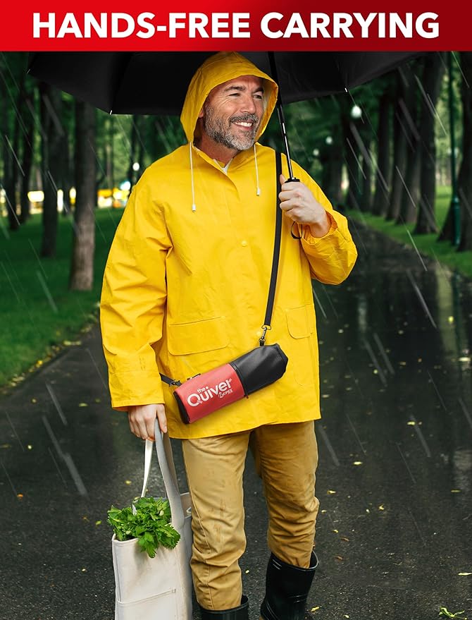 REPEL Windproof Travel Umbrella - Compact & Withstands Winds up to 85MPH , Strongest Premium Auto Folding Umbrella for Rain and Sun - Durable, Light & Portable for Women & Men , Fits Backpack & Cars