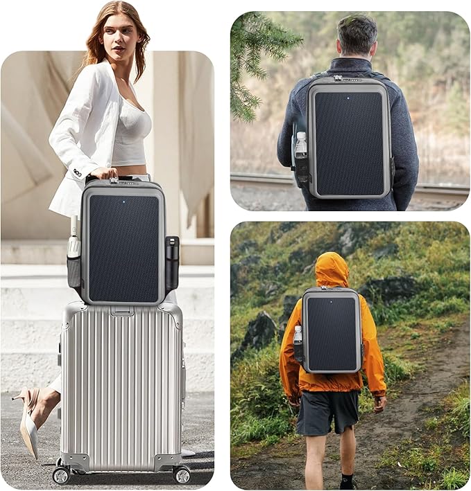 30L Travel Laptop Backpack with Junction Box & USB Charging Port, Travel Carry on Backpack for Women Men, TSA Lock Water Resistant Middle High School College Backpack fits 16 Inch Laptop