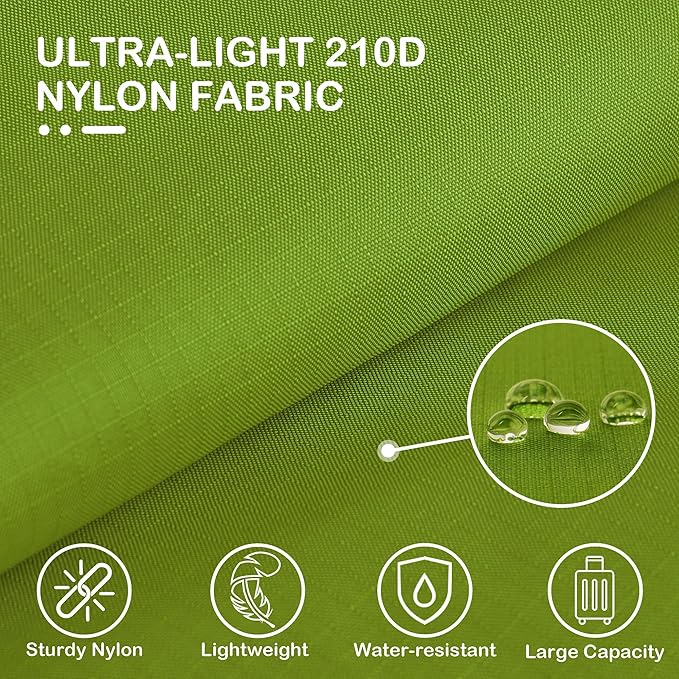 Cipway Compression Packing Cubes, Lightweight Travel Luggage Organizers with Shoe Bag, Toiletry Bag & Laundry Bag, Travel Essentials for Carry on Suitcase (8 Piece,Green)