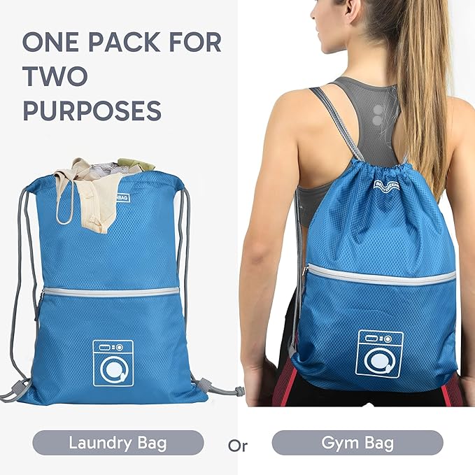 8 Set Expandable Compression Packing Cubes for Suitcases Travel Essentials Carry On Waterproof Storage Bag With Dry And Wet Separation Blue