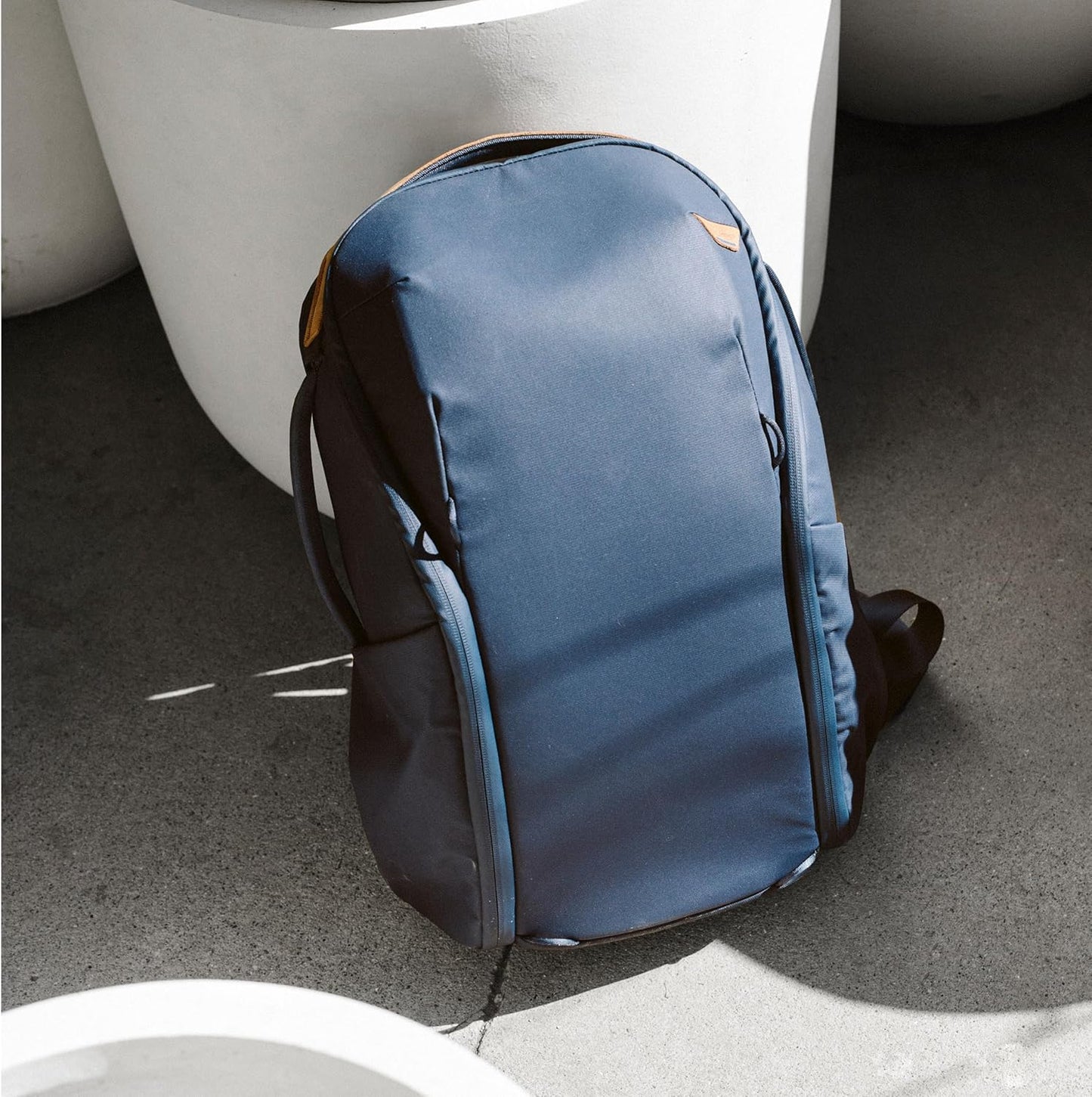 Peak Design Everyday Backpack Zip 20L, Midnight, 270-Degree Zip, Dual Side Pockets, FlexFold Dividers, Fits 15" Laptop, For Camera Carry, Daily Commutes or Travel, Versatile Backpack for Men and Women